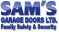 Sam's Garage Door logo