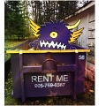 Purple Dumpster logo