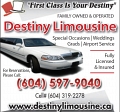 Destiny Limousine LTD logo