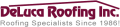 Deluca Roofing Inc. logo