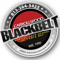 Carrollwood Black Belt logo