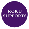 Roku Supports logo